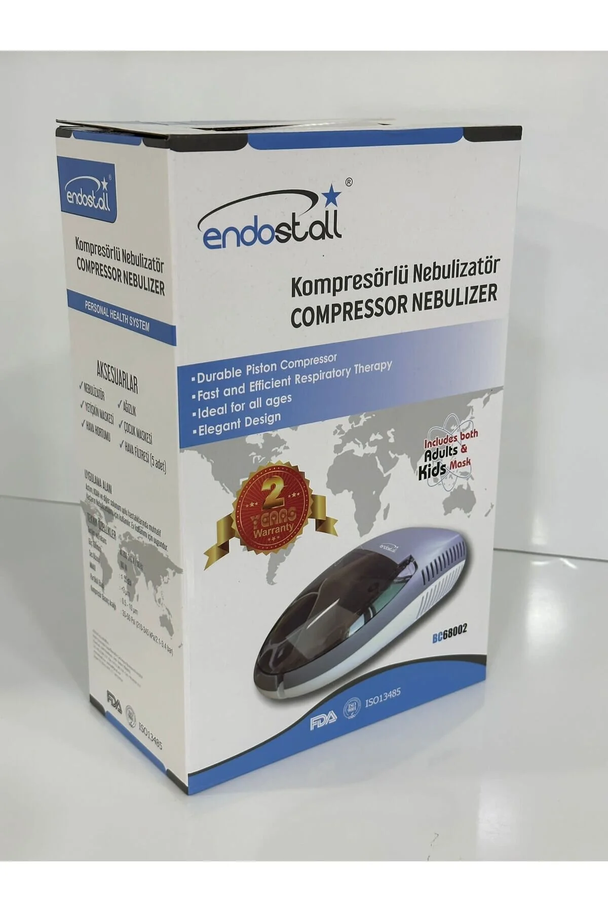 ENDOSTALL KAPAKLI NEBULİZATÖR CİHAZI