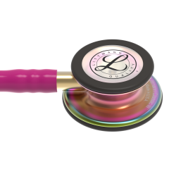 5806 3M™ Littmann® Classic III™ Stetoskop, Gökkuşağı Çan, Fuşya Hortum