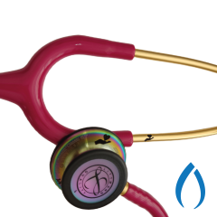 5806 3M™ Littmann® Classic III™ Stetoskop, Gökkuşağı Çan, Fuşya Hortum