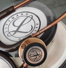 5809 3M™ Littmann® Classic III™ Stetoskop, Bakır Çan, Çikolata Hortum
