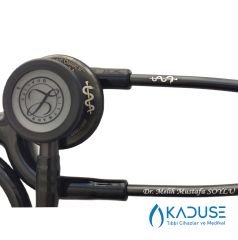 5811 3M™ Littmann® Classic III™ Stetoskop, Duman Siyahı Çan, Siyah Hortum