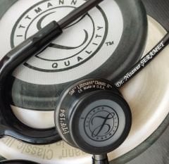 5811 3M™ Littmann® Classic III™ Stetoskop, Duman Siyahı Çan, Siyah Hortum