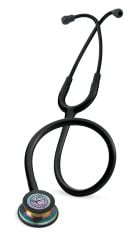 5870 3M™ Littmann® Classic III™ Stetoskop, Gökkuşağı Çan, Siyah Hortum