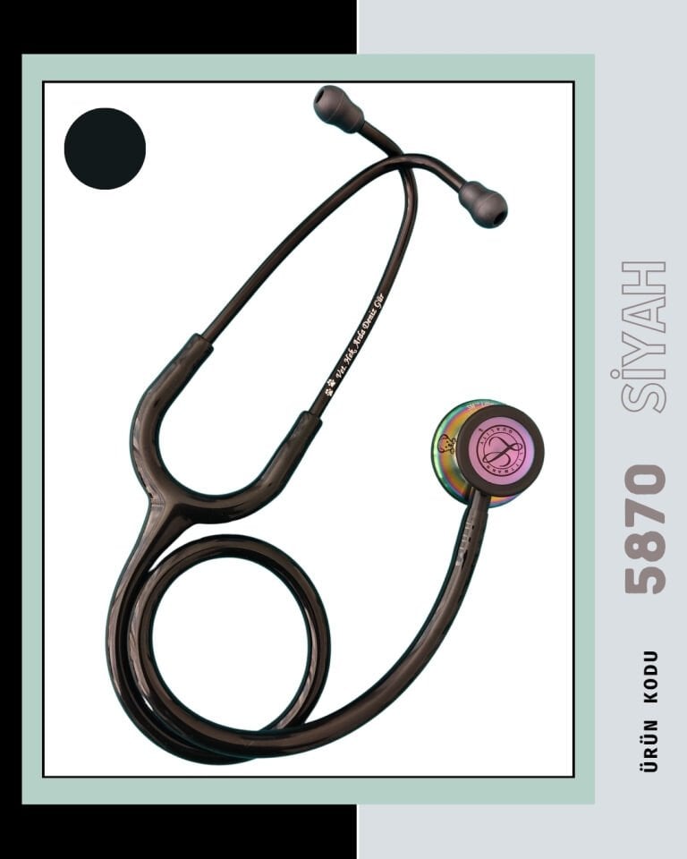 3M Littmann Klasik III Stetoskop 5870 SİYAH