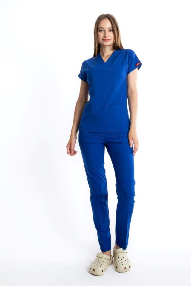 ÇİVİT MAVİ U-FLEX KADIN CERRAHİ TAKIM