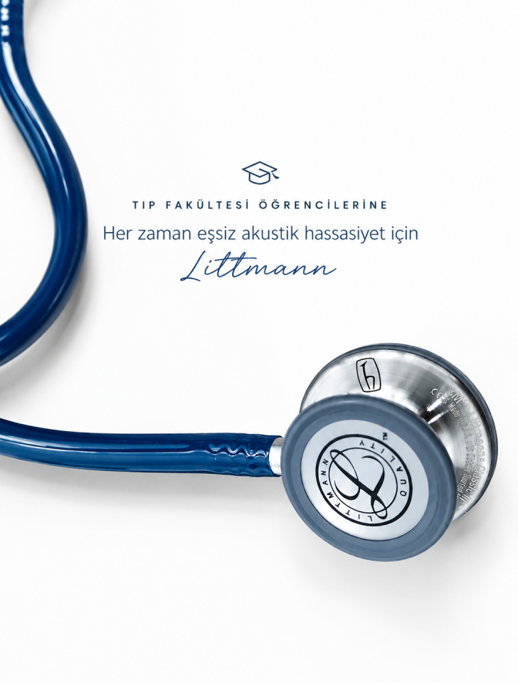 3M Littmann Klasik III Stetoskop 5623 KARAYİP MAVİSİ