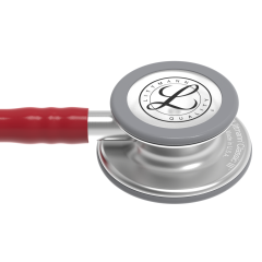 5627 3M™ Littmann® Classic III™ Stetoskop, Paslanmaz Çelik Çan, Bordo Hortum