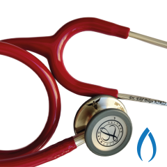 5627 3M™ Littmann® Classic III™ Stetoskop, Paslanmaz Çelik Çan, Bordo Hortum