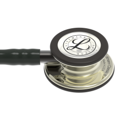 5861 3M™ Littmann® Classic III™ Stetoskop, Şampanya Aynalı Çan, Siyah Hortum