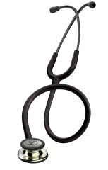 5861 3M™ Littmann® Classic III™ Stetoskop, Şampanya Aynalı Çan, Siyah Hortum