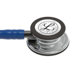 5863 3M™ Littmann® Classic III™ Stetoskop, Gümüş Aynalı Çan, Lacivert Hortum