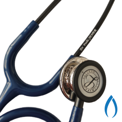 5863 3M™ Littmann® Classic III™ Stetoskop, Gümüş Aynalı Çan, Lacivert Hortum