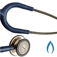 5863 3M™ Littmann® Classic III™ Stetoskop, Gümüş Aynalı Çan, Lacivert Hortum