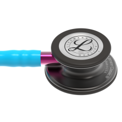 5872 3M™ Littmann® Classic III™ Stetoskop, Duman Siyahı Çan, Turkuaz Hortum