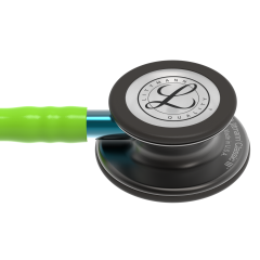 5875 3M™ Littmann® Classic III™ Stetoskop, Duman Siyahı Çan, Limon Yeşili Hortum