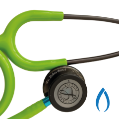5875 3M™ Littmann® Classic III™ Stetoskop, Duman Siyahı Çan, Limon Yeşili Hortum