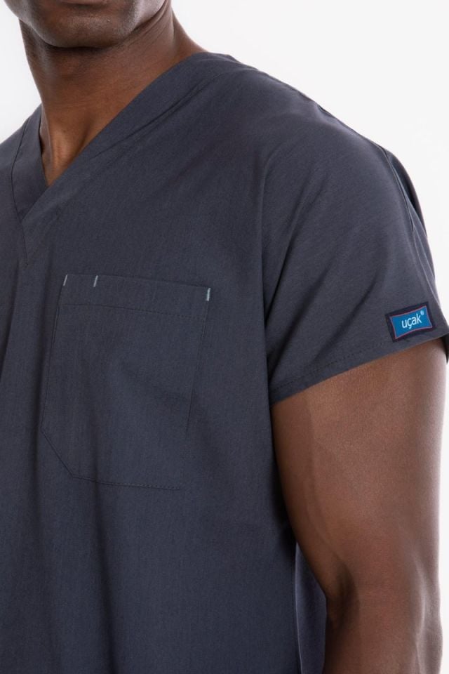 ANTRASİT GRİ CORE-FLEX ERKEK CERRAHİ TAKIM