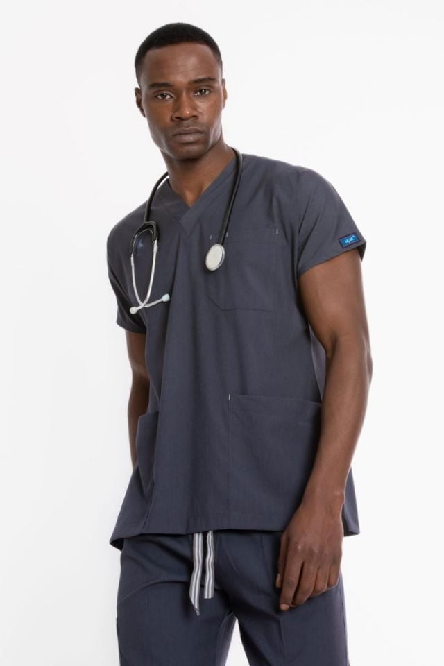 ANTRASİT GRİ CORE-FLEX ERKEK CERRAHİ TAKIM