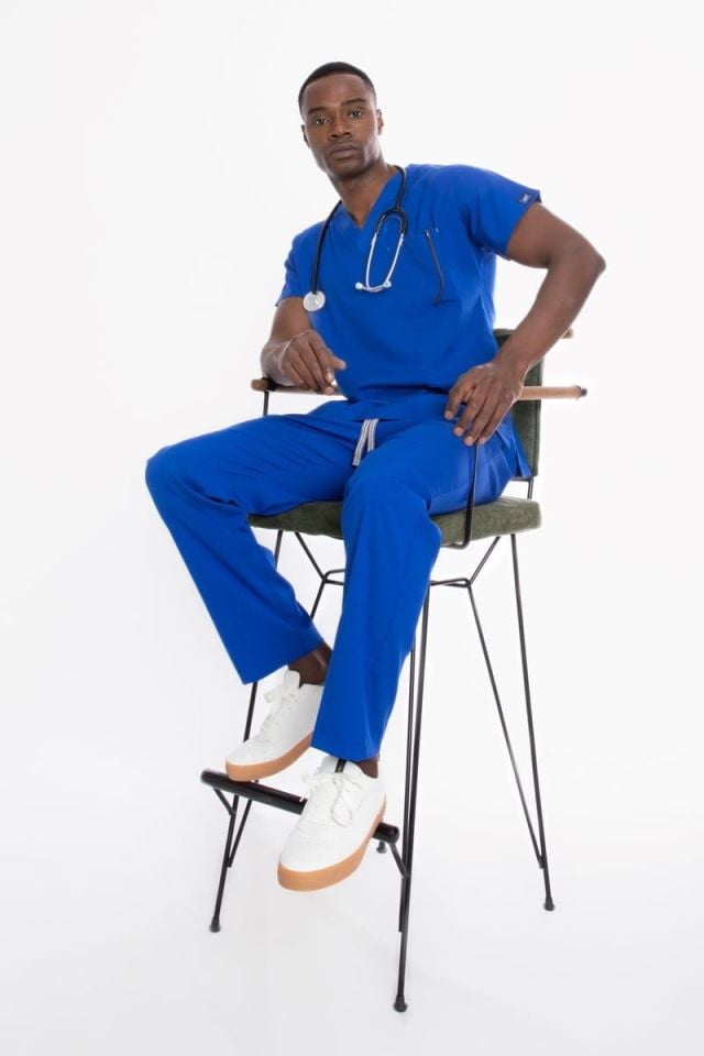 ÇİVİT MAVİ CORE-FLEX ERKEK CERRAHİ TAKIM