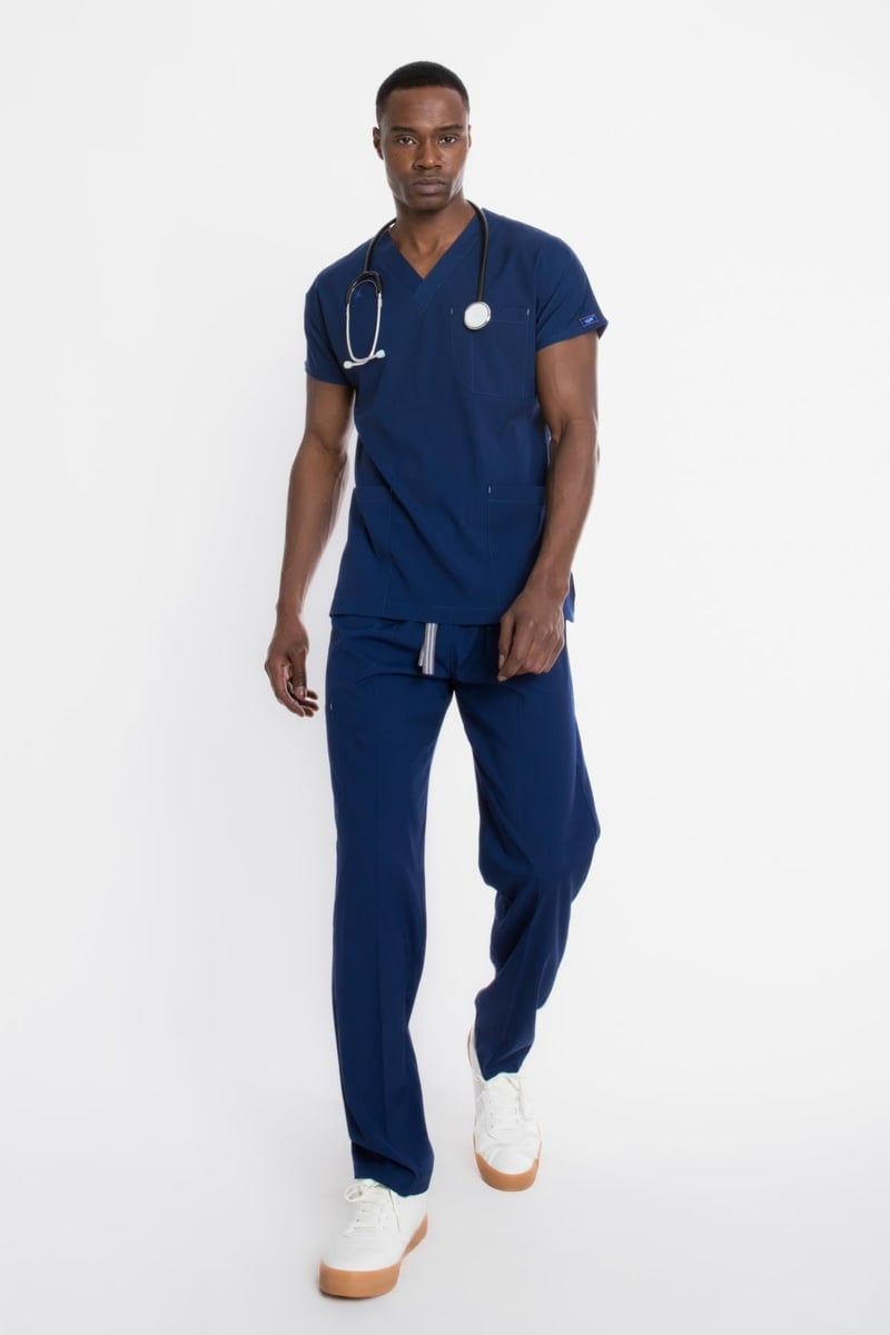 PETROL LACİVERT CORE-FLEX ERKEK CERRAHİ TAKIM