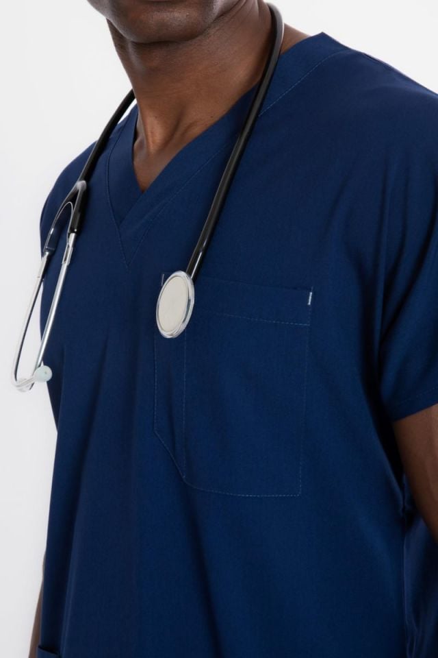 PETROL LACİVERT CORE-FLEX ERKEK CERRAHİ TAKIM