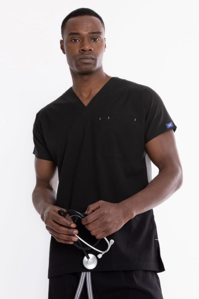 SİYAH CORE-FLEX ERKEK CERRAHİ TAKIM