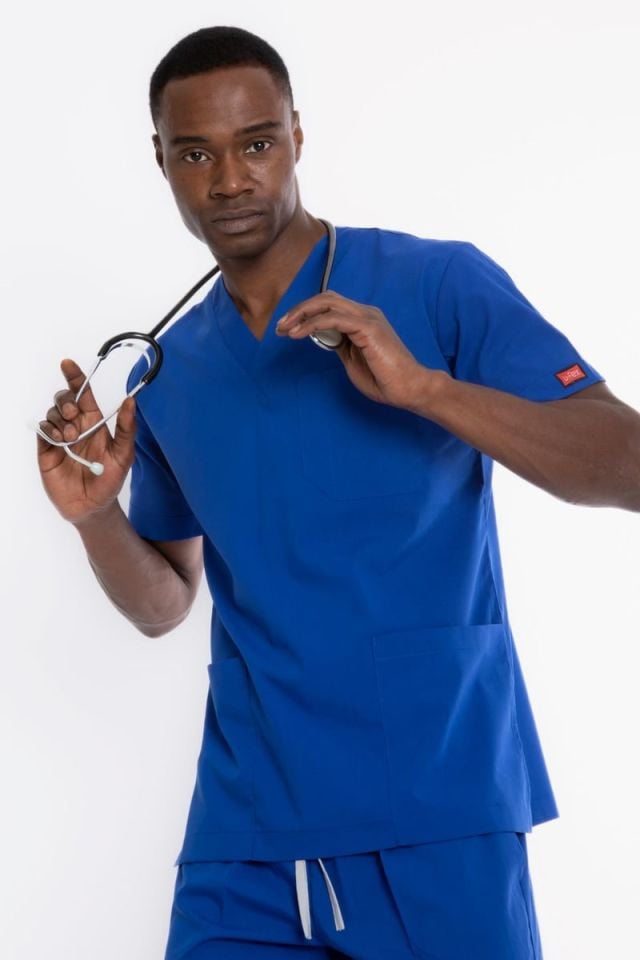 ÇİVİT MAVİ U-FLEX 800 ERKEK SCRUBS TAKIM