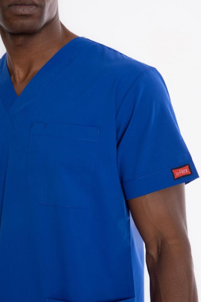 ÇİVİT MAVİ U-FLEX 800 ERKEK SCRUBS TAKIM