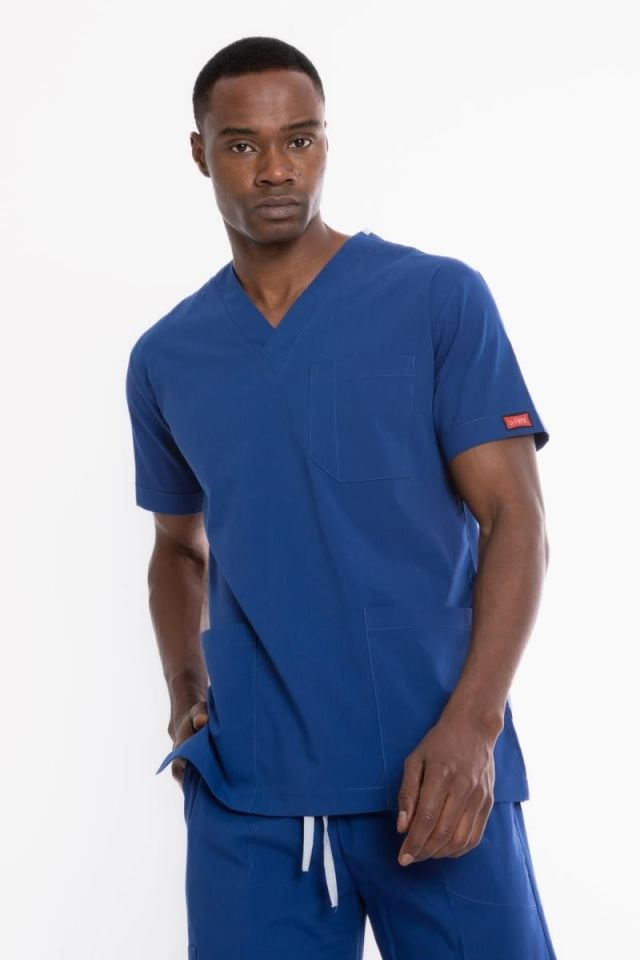 FIRTINA MAVİ U-FLEX 800 ERKEK SCRUBS TAKIM