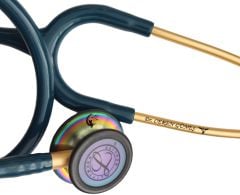 5807 3M™ Littmann® Classic III™ Stetoskop, Gökkuşağı Çan, Karayip Mavisi Hortum