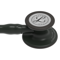 6163 3M™ Littmann® Cardiology IV™ Stetoskop, Siyah Hortum