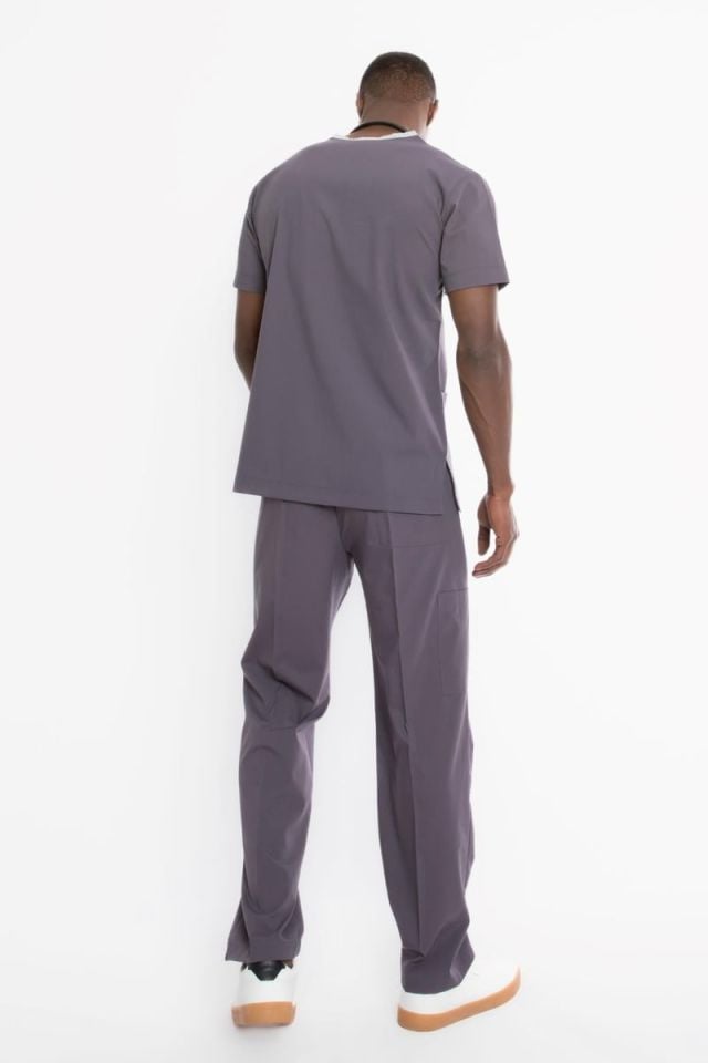 PUSLU GRİ U-FLEX 800 ERKEK SCRUBS TAKIM