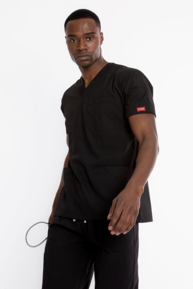 SİYAH U-FLEX 800 ERKEK SCRUBS TAKIM