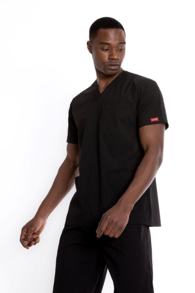 SİYAH U-FLEX 800 ERKEK SCRUBS TAKIM