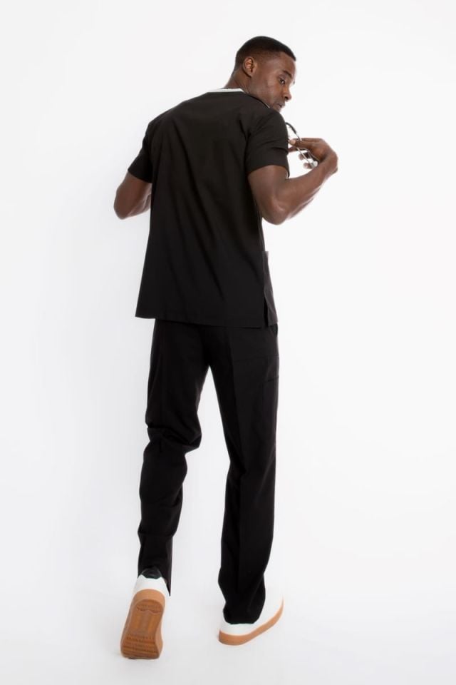 SİYAH U-FLEX 800 ERKEK SCRUBS TAKIM