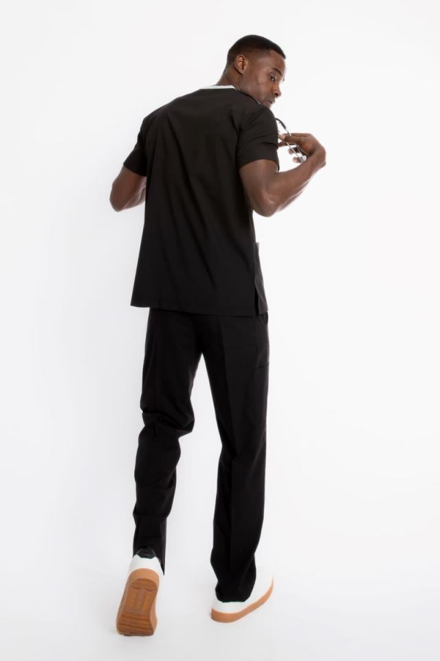 SİYAH U-FLEX 800 ERKEK SCRUBS TAKIM