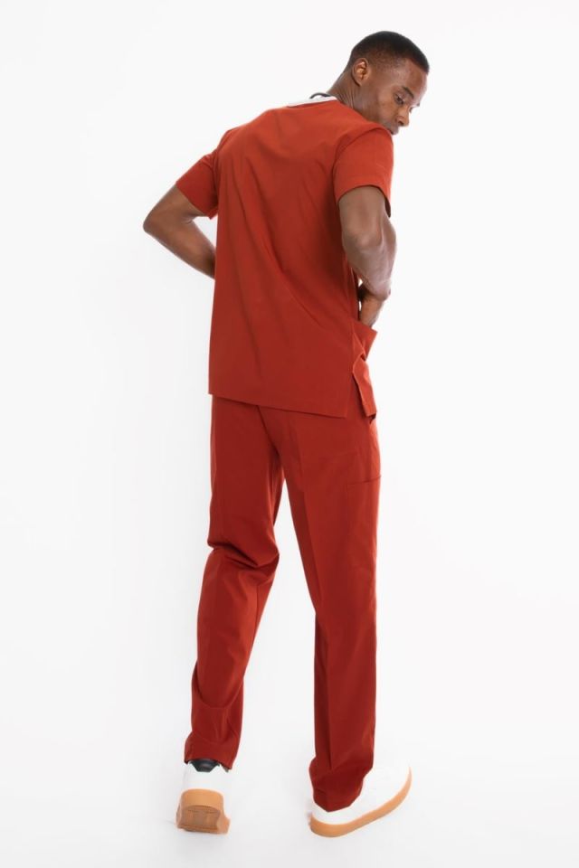 YANIK TURUNCU U-FLEX 800 ERKEK SCRUBS TAKIM