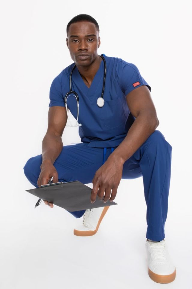 FIRTINA MAVİ U-FLEX 900 ERKEK CERRAHİ TAKIM