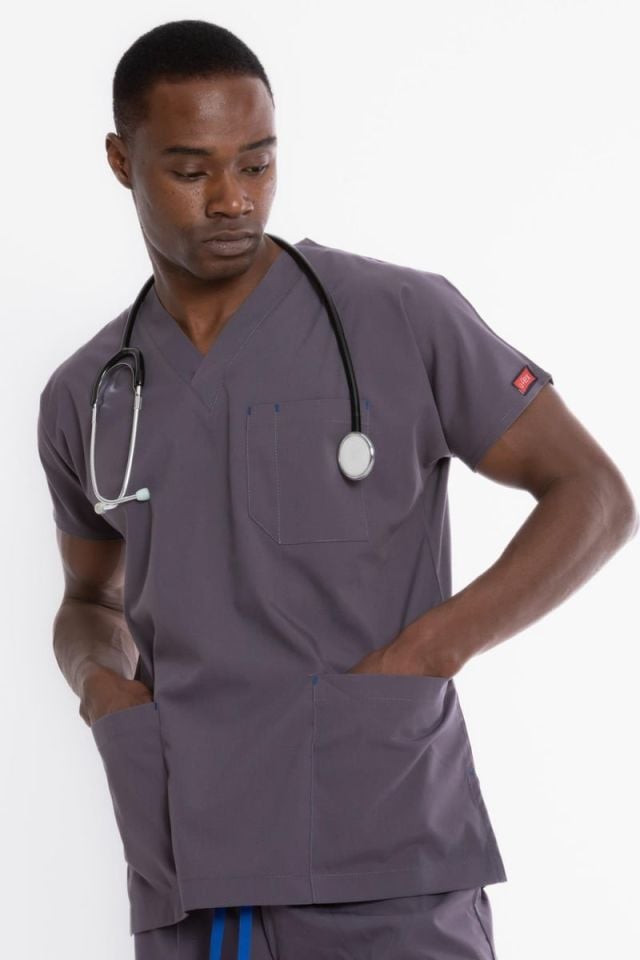 PUSLU GRİ U-FLEX 900 ERKEK CERRAHİ TAKIM