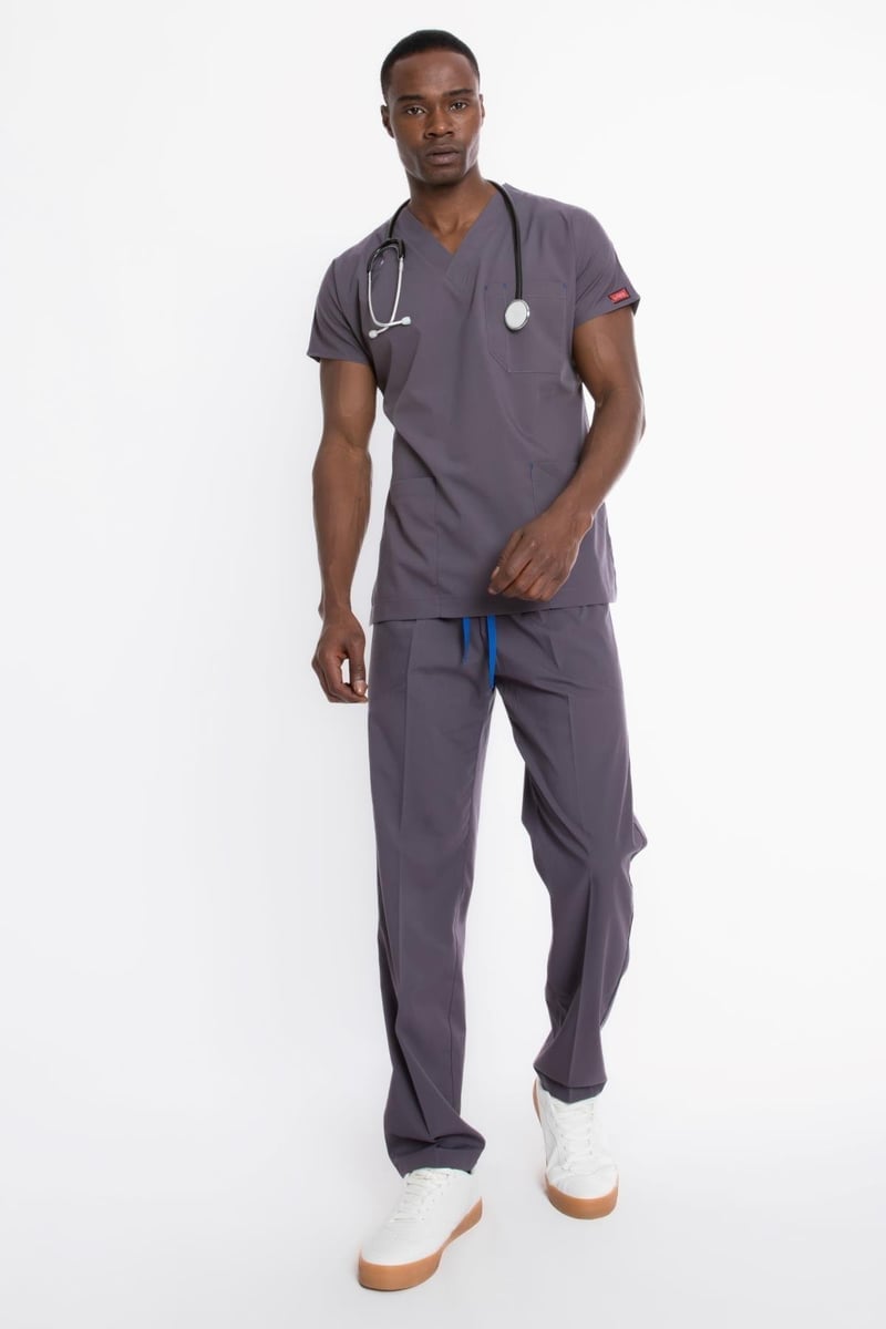 PUSLU GRİ U-FLEX 900 ERKEK CERRAHİ TAKIM