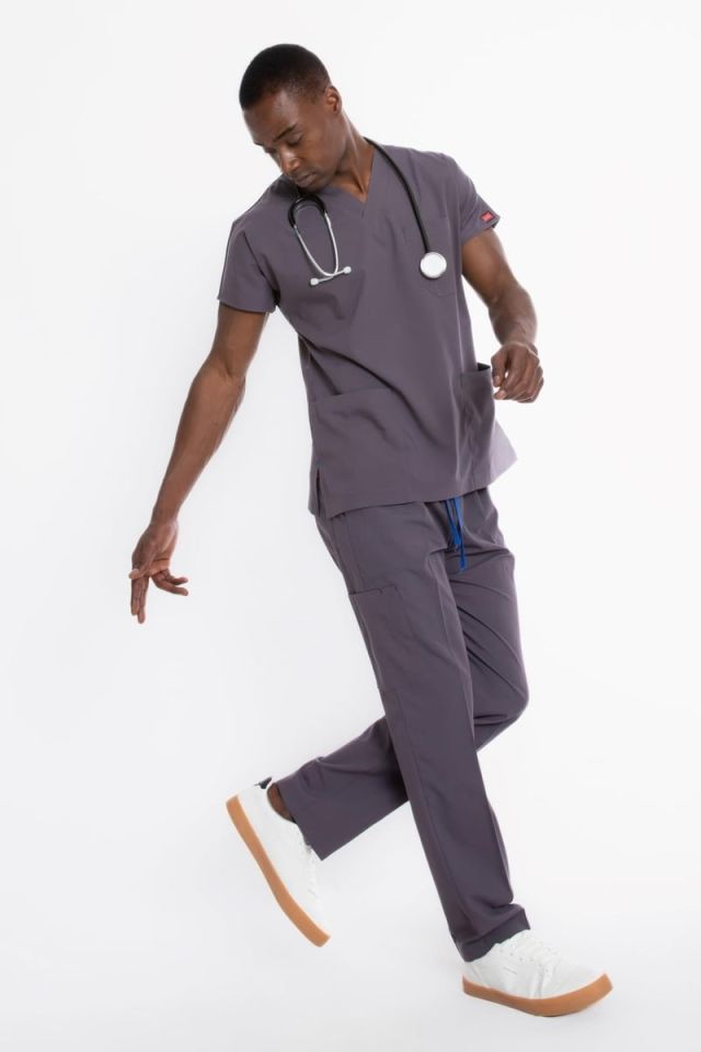 PUSLU GRİ U-FLEX 900 ERKEK CERRAHİ TAKIM