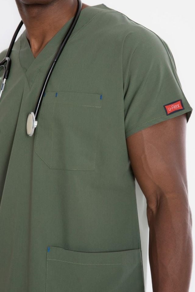 ZEYTİN YEŞİLİ U-FLEX 900 ERKEK CERRAHİ TAKIM