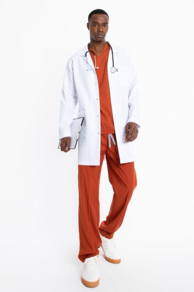 UZUN BOY, KLASİK YAKA, ERKEK DOKTOR ÖNLÜĞ