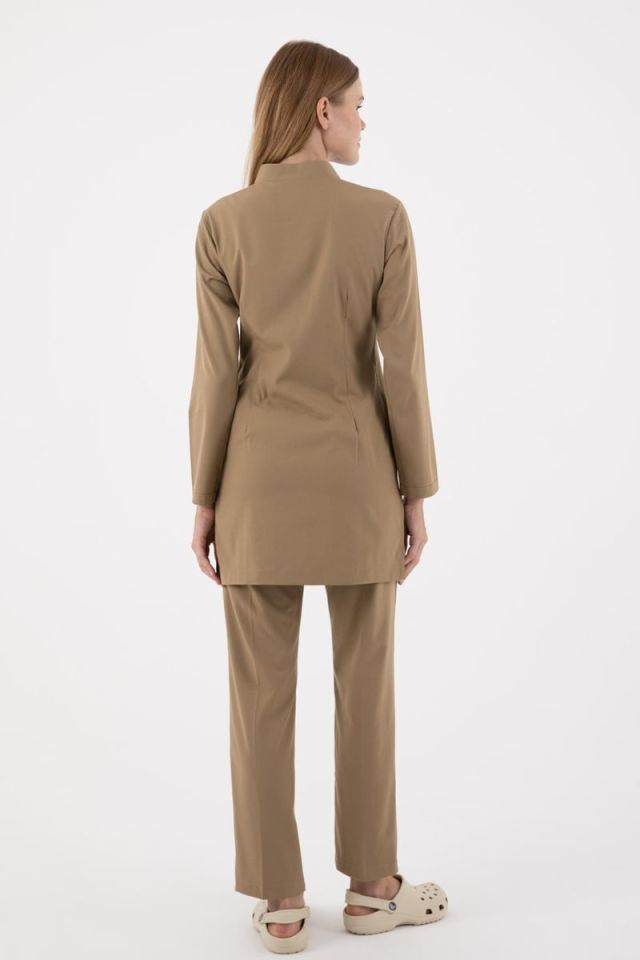 BEJ KARYA TESETTÜR ÜNİFORMA TAKIM