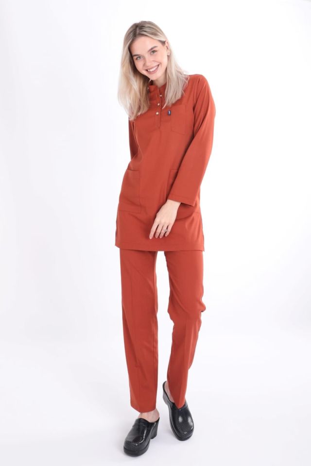 KİREMİT KARYA TESETTÜR ÜNİFORMA TAKIM