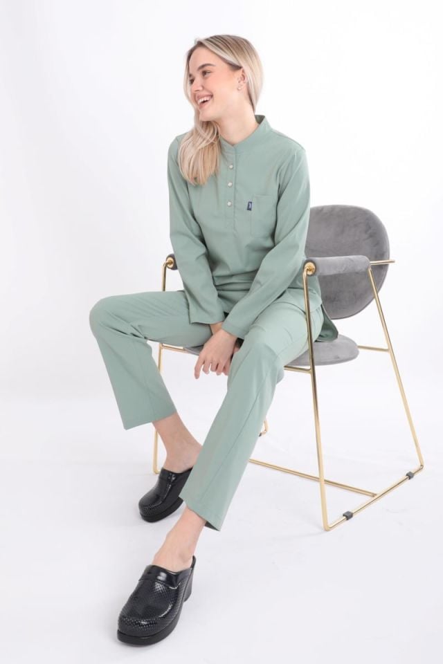 LİMON KÜFÜ KARYA TESETTÜR ÜNİFORMA TAKIM