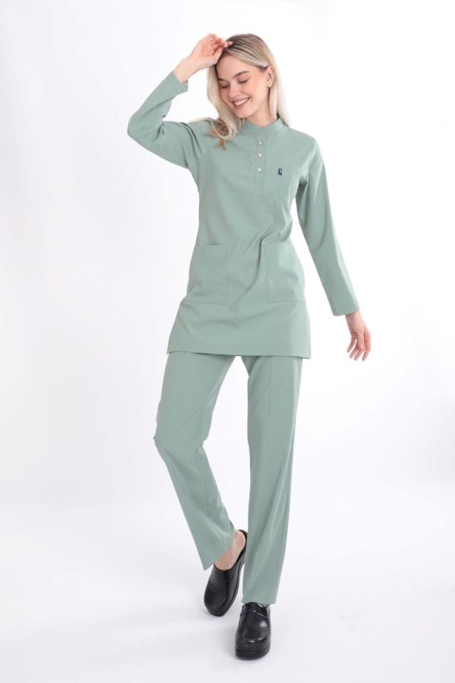 LİMON KÜFÜ KARYA TESETTÜR ÜNİFORMA TAKIM