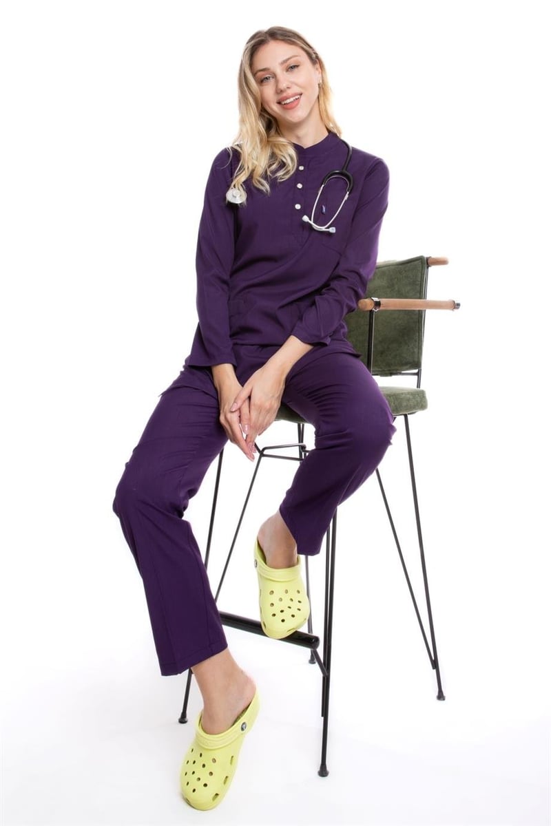 MOR KARYA TESETTÜR ÜNİFORMA TAKIM