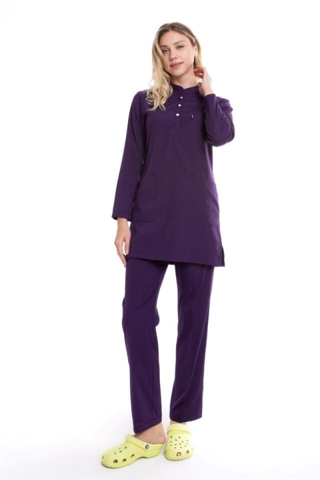 MOR KARYA TESETTÜR ÜNİFORMA TAKIM