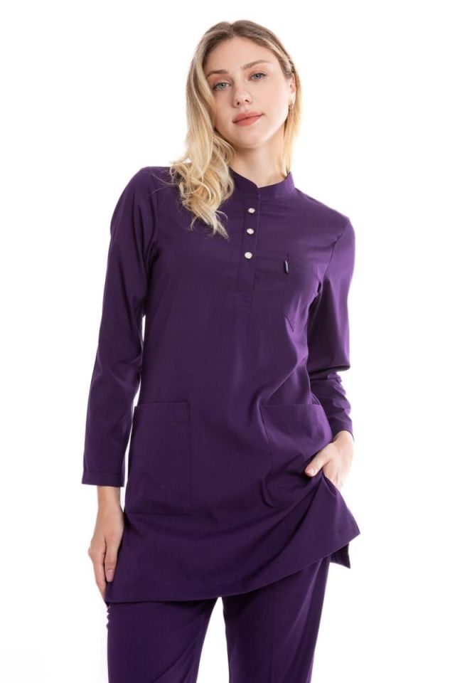 MOR KARYA TESETTÜR ÜNİFORMA TAKIM